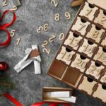 Calendario de adviento con chocolatinas