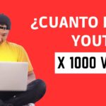 cuanto paga youtube por 1000 visitas