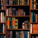 Estanteria con libros fisicos