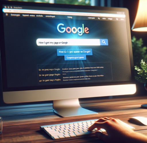 ¿Cómo hago para que mi página aparezca en Google?