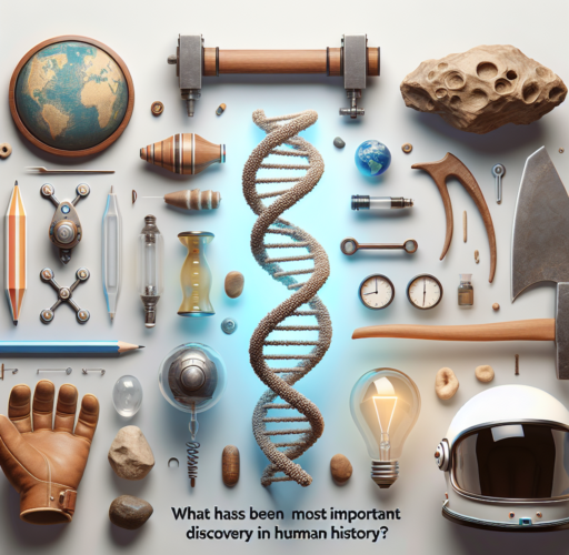 ¿Cuál ha sido el descubrimiento más importante en la historia de la humanidad?