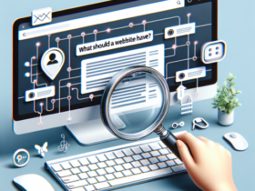 ¿Qué es lo que debe tener una página web?
