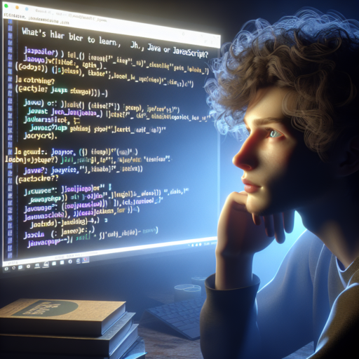 ¿Qué es más difícil de aprender Java o JavaScript?