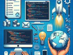 ¿Qué necesitas para lanzar mi sitio web?