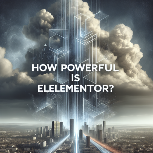 ¿Qué tan poderoso es Elementor?