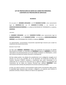 documento protección de datos personales